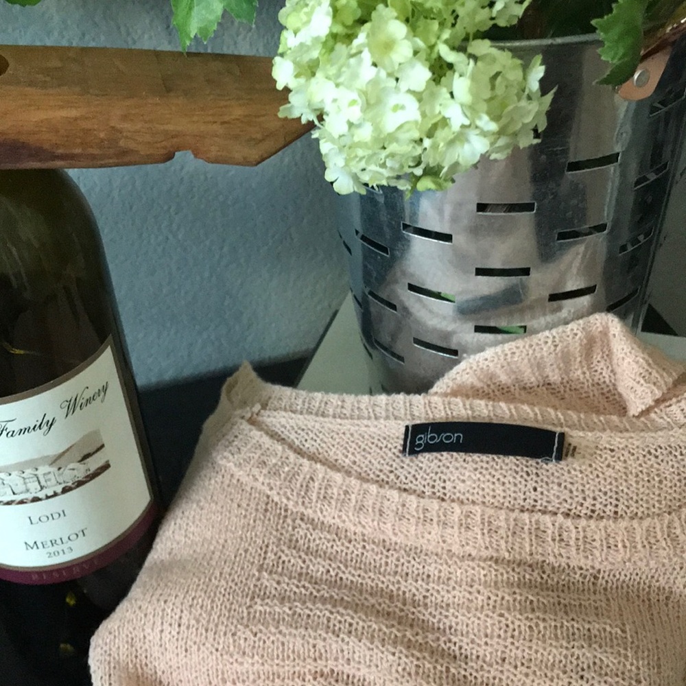 Gibson see through sweater